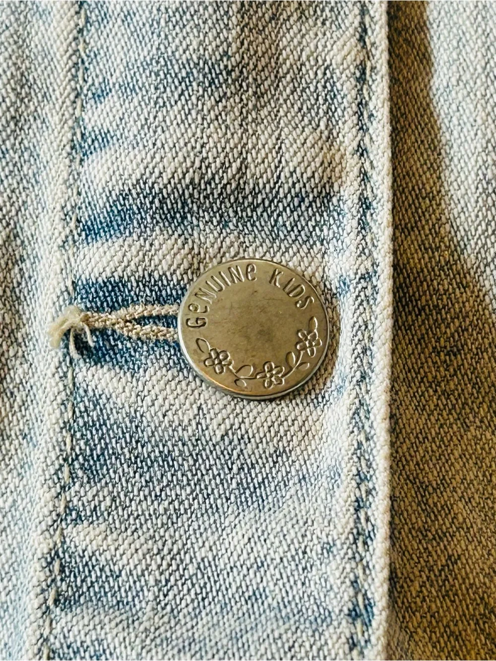 OshKosh B'gosh Light Blue Denim Vest for Girls